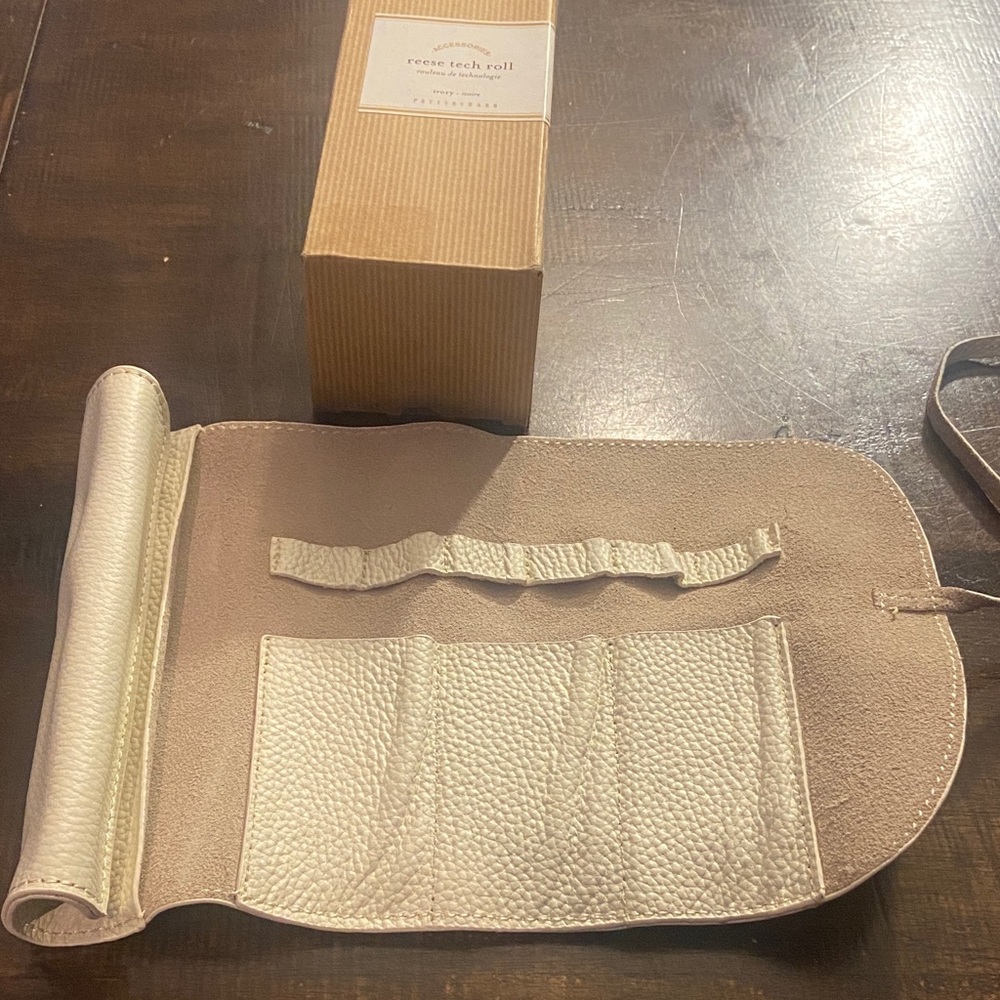 Pottery Barn Ivory Tech Roll